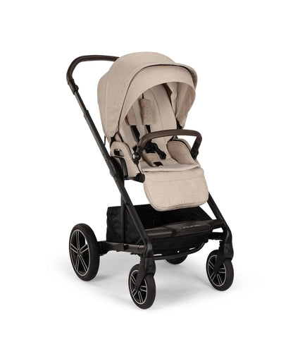 Outlet - Nuna Mixx Next in Biscotti with Pipa Next Caviar & Base Next Travel Bundle