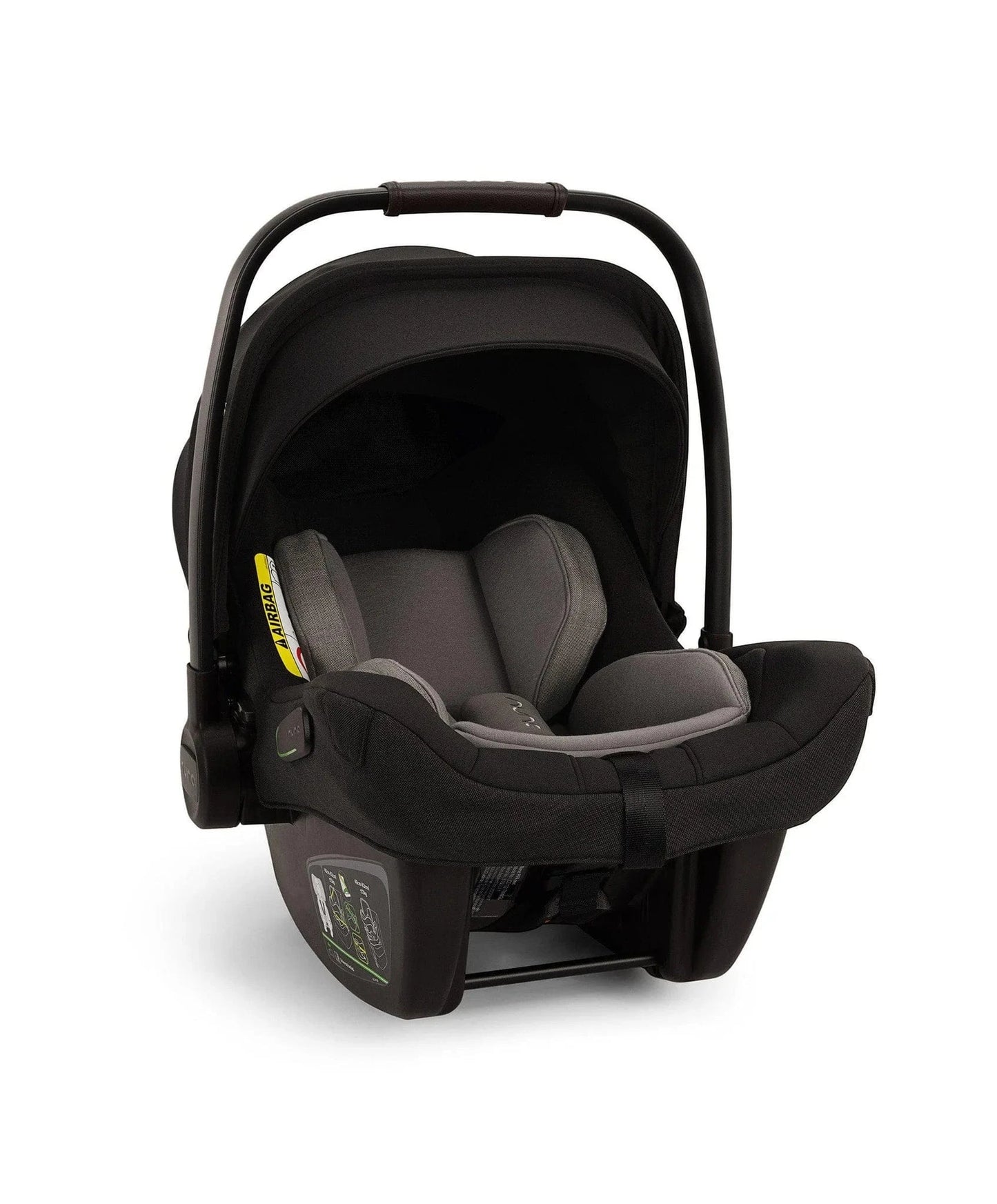 Outlet - Nuna Mixx Next in Biscotti with Pipa Next Caviar & Base Next Travel Bundle