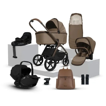 Silver Cross Cove Ultimate Travel System Bundle - Maple