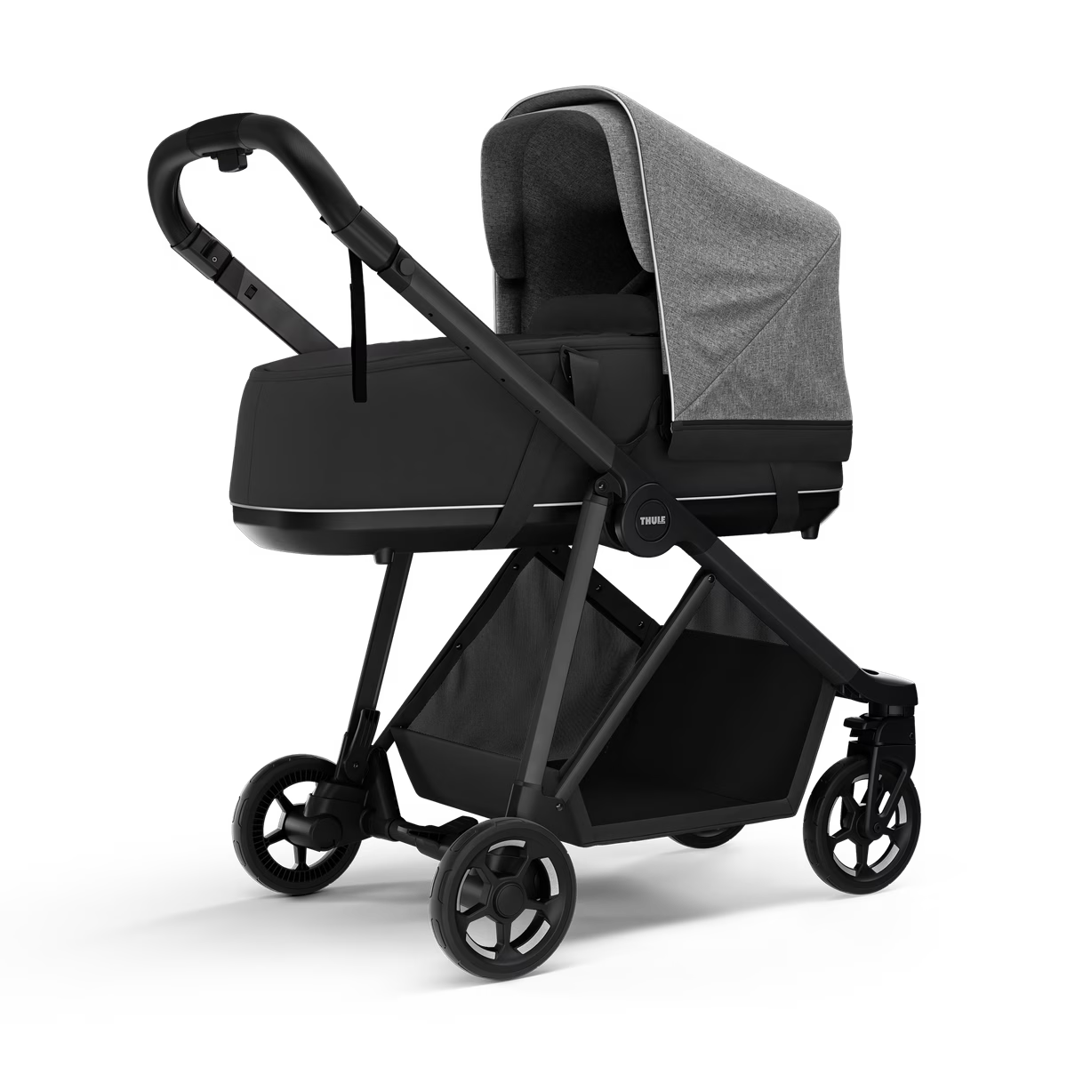 Outlet - Thule Shine Pushchair - Black/Grey Melange