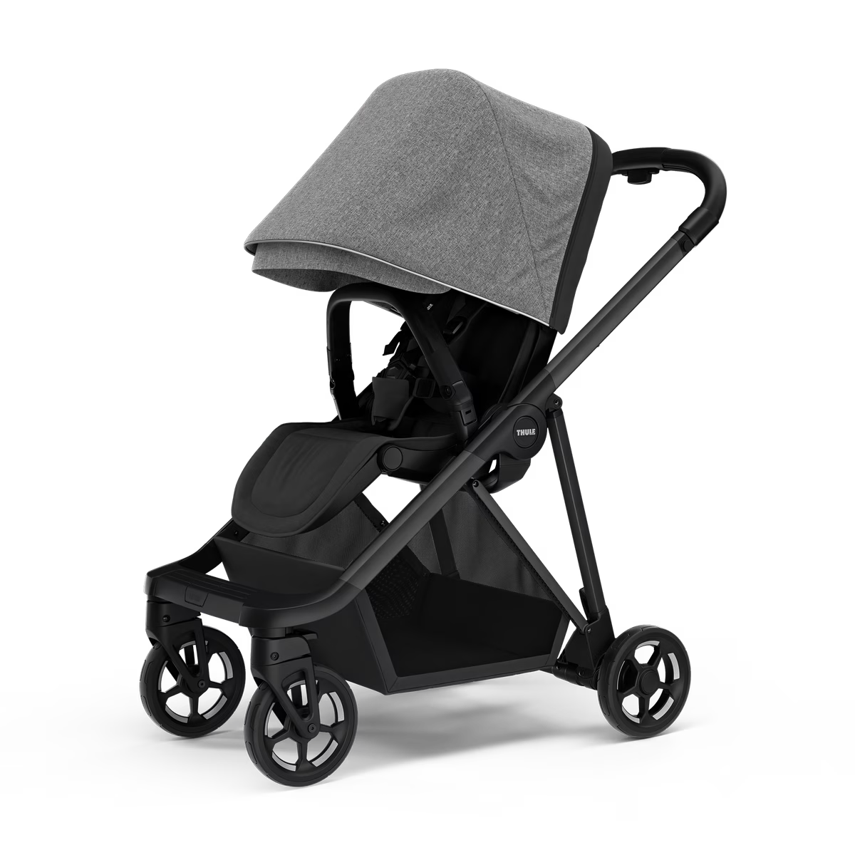 Outlet - Thule Shine Pushchair - Black/Grey Melange