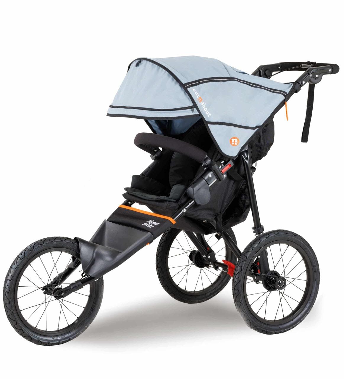 Running Buggy Nipper Pram Out N About Nipper V5 Single Pushchair