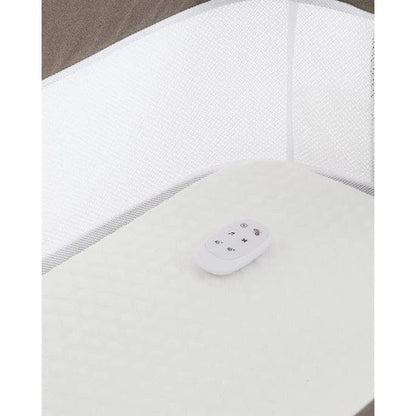 Oyster Wiggle Dropside Crib Co-Sleeper