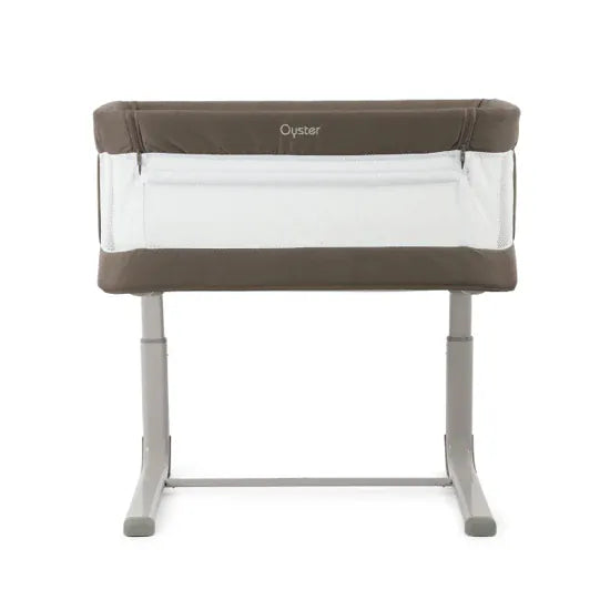 Oyster Wiggle Dropside Crib Co-Sleeper