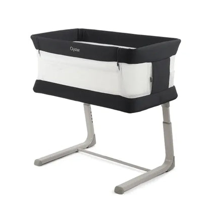 Oyster Wiggle Dropside Crib Co-Sleeper