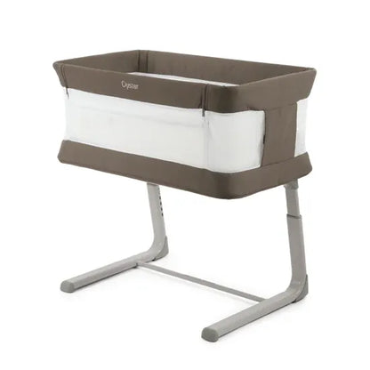 Oyster Wiggle Dropside Crib Co-Sleeper