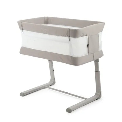 Oyster Wiggle Dropside Crib Co-Sleeper