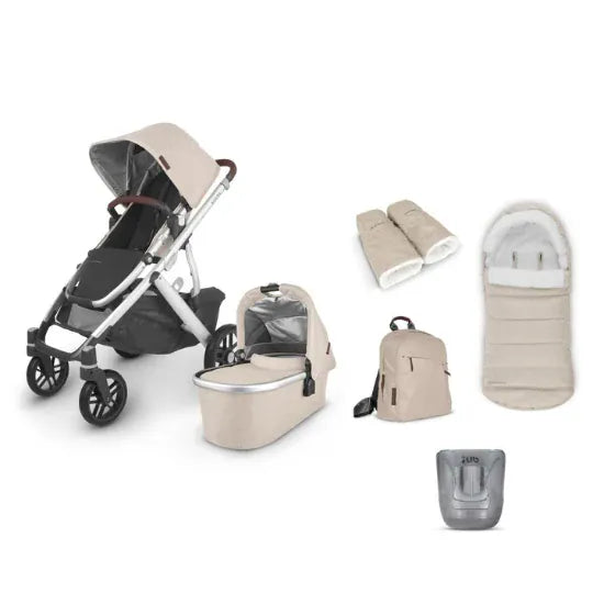 Uppababy VISTA V2 Stroller Bundle with Carrycot & Accessories