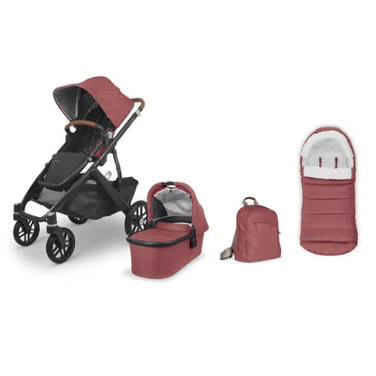 Uppababy VISTA V2 Stroller Bundle with Carrycot & Accessories