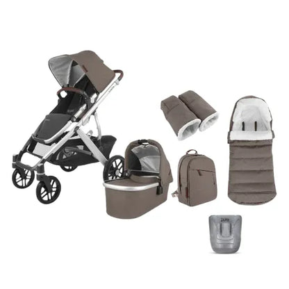 Uppababy VISTA V2 Stroller Bundle with Carrycot & Accessories