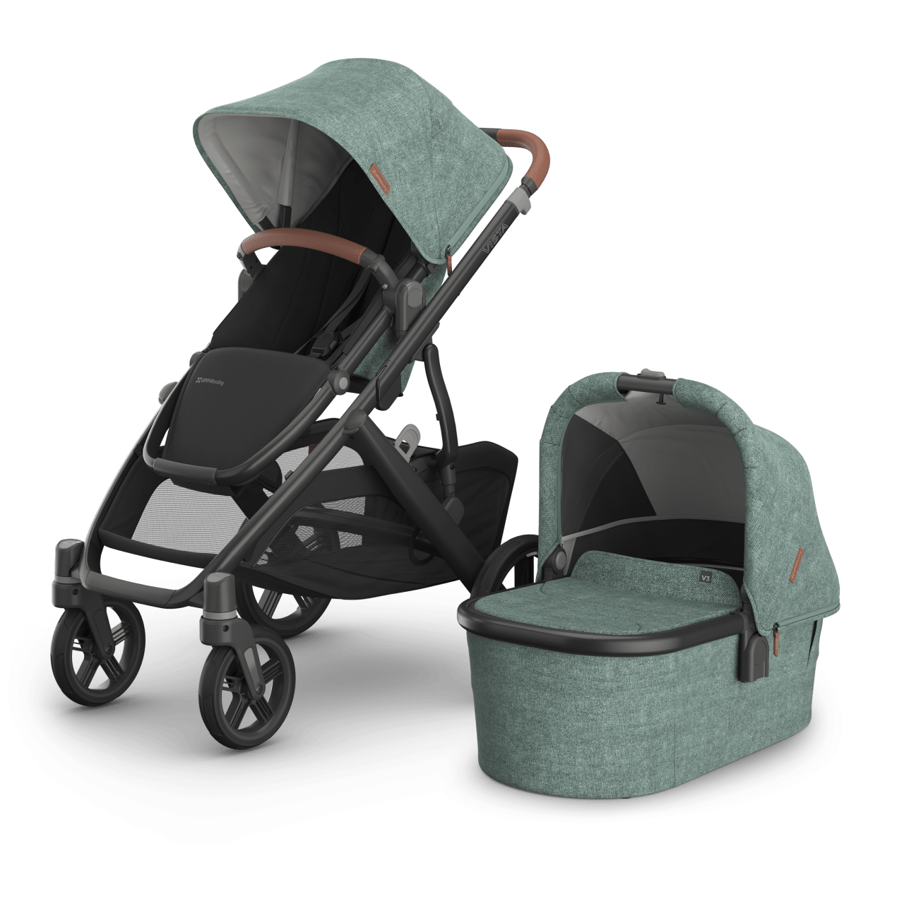 uppababy vista v3 price UPPAbaby Vista V3 Pushchair & Carrycot Bundle