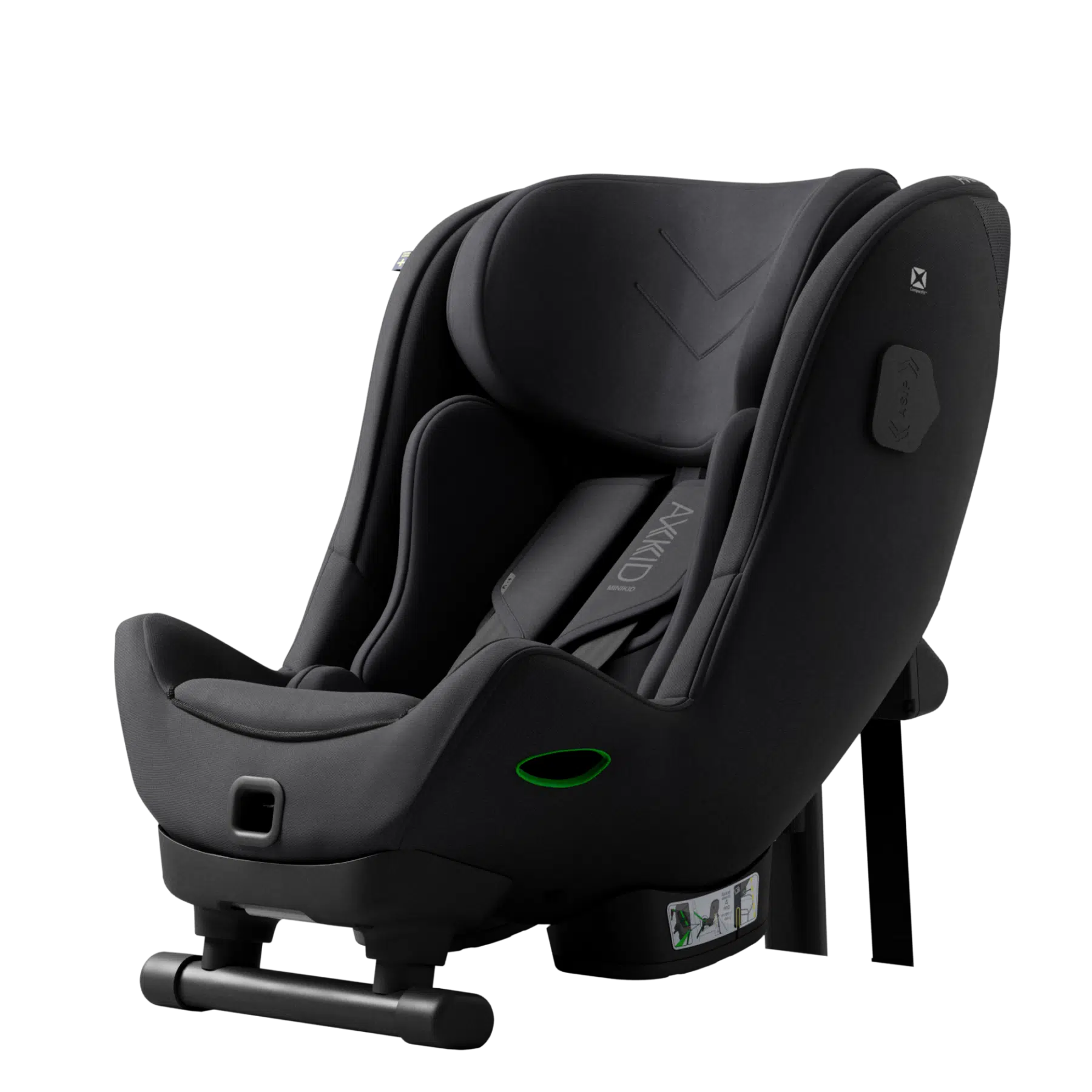 Axkid Minikid 4 Max Car Seat - Coastal Storm Black