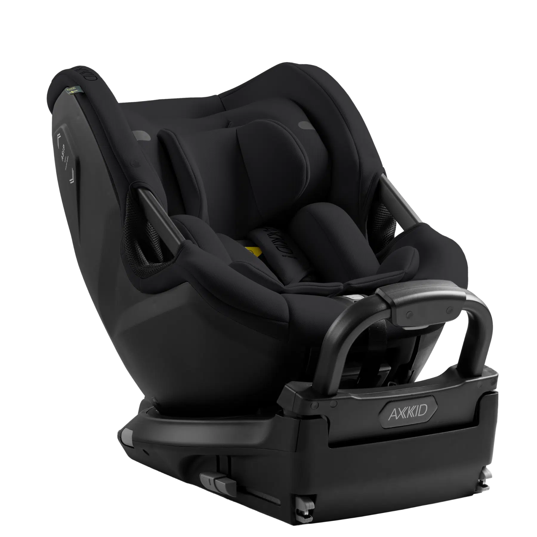 Axkid Spinkid 2 180 Car Seat - Coastal Storm Black