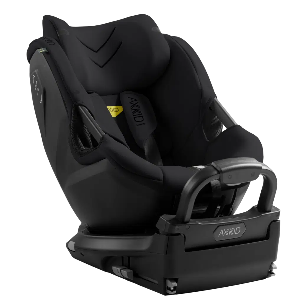 Axkid Spinkid 2 180 Car Seat - Coastal Storm Black